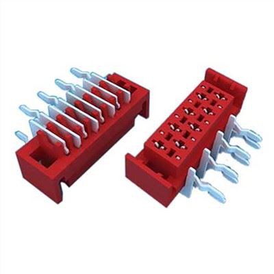 1,27 mm Micro Match Socket 180° DIP